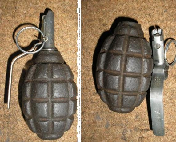 Soviet WW2 F1 Grenade - Click Image to Close